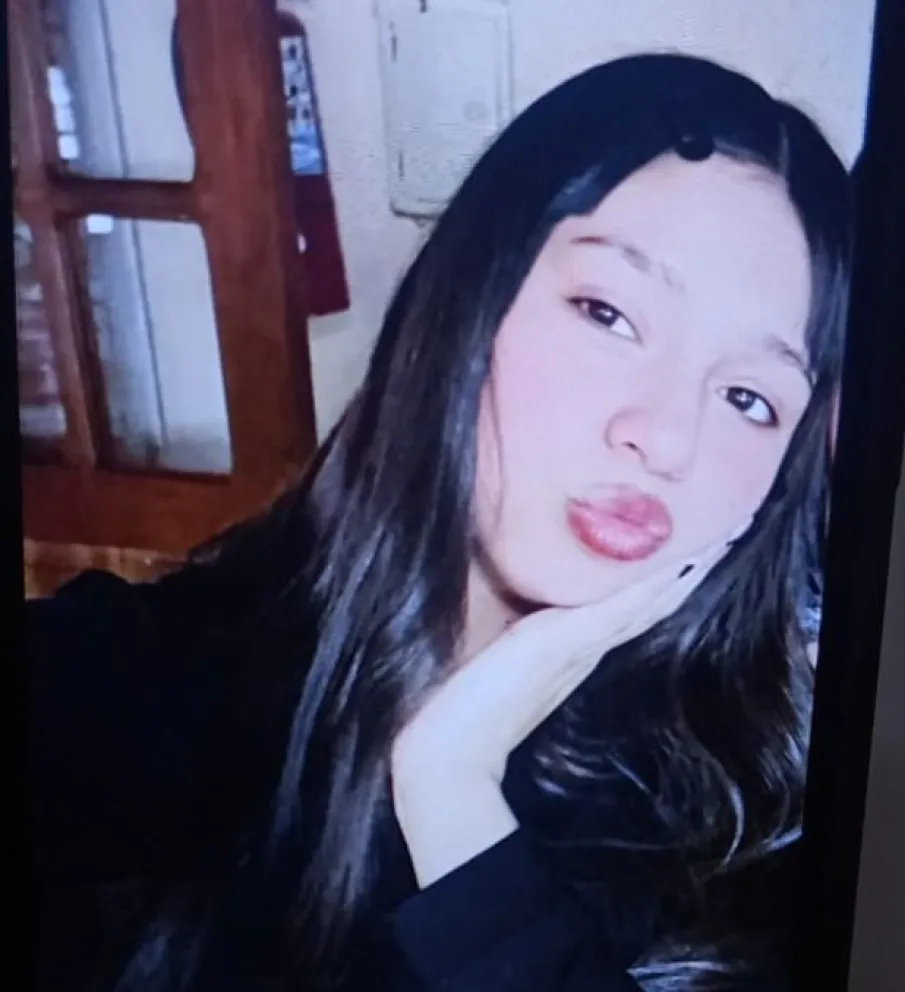 No se sabe nada sobre la joven hace 15 dias. Foto gentileza