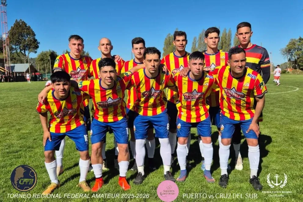 Cruz del Sur y Puerto Moreno igualaron en el estreno en el TRA. Fotos: facebook Puerto Moreno.