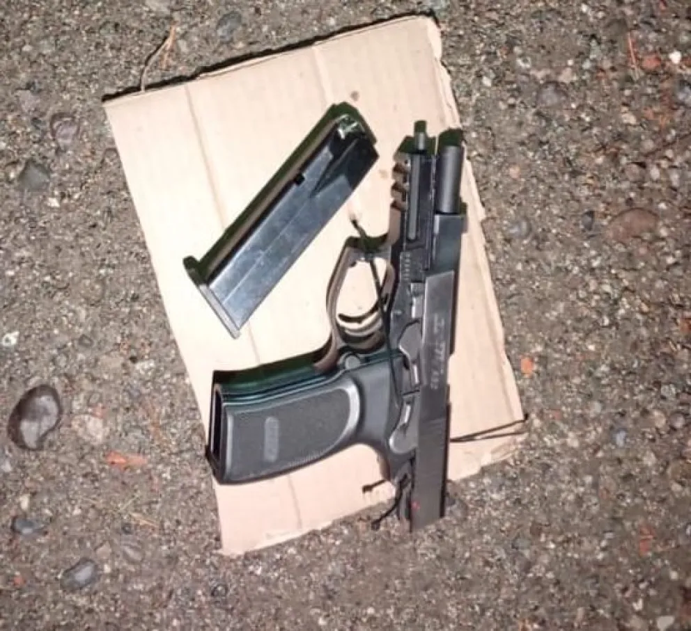 El hecho ocurrió en el barrio Nahuel Hue. Foto gentileza