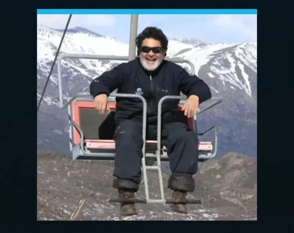 Recordado en el ambiente deportivo pero también desde su rol en la montaña. Foto gentileza. 