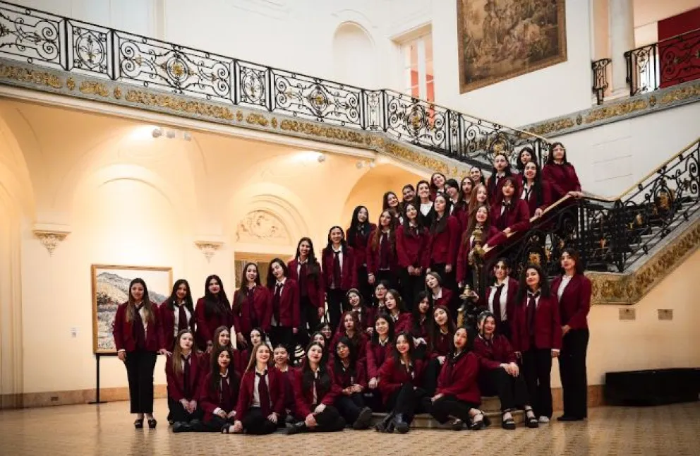 El coro realizará tres presentaciones en Bariloche. Foto gentileza