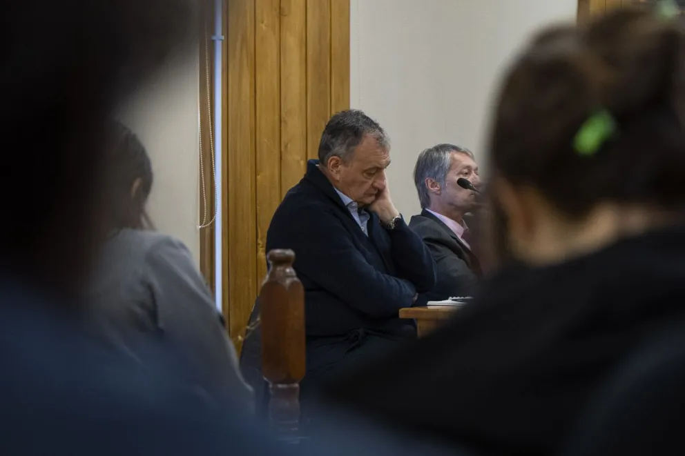 El juicio contra el exintendente se extenderá hasta el viernes. Fotos: Marcelo Martínez.