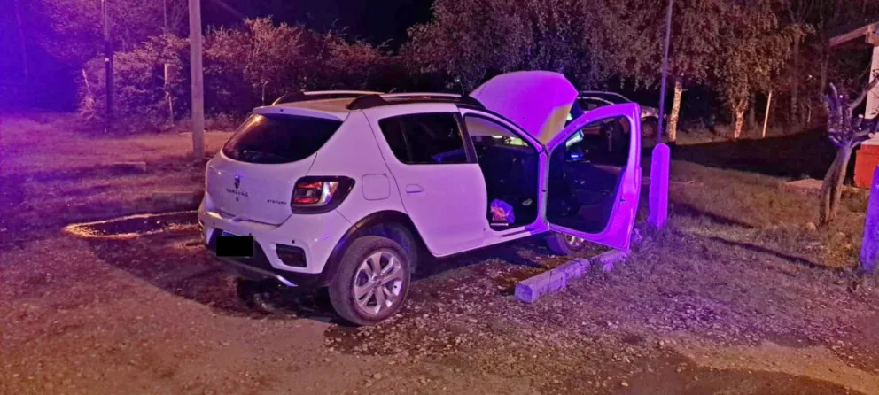 El vehículo fue secuestrado  en el marco de un control de rutina. Foto: Policía de Río Negro.