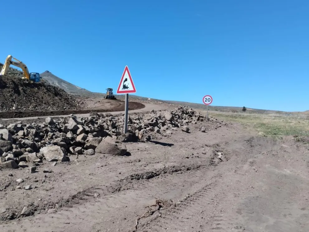 Solicitan precaución a aquellos que deban transitar por la zona. Fotos gentileza