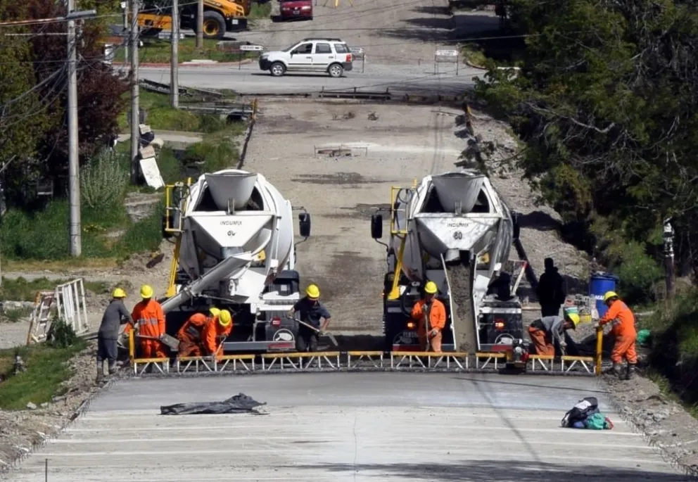 La falta de colaboración no permitió continuar con los trabajos en el dia de hoy. Foto gentileza