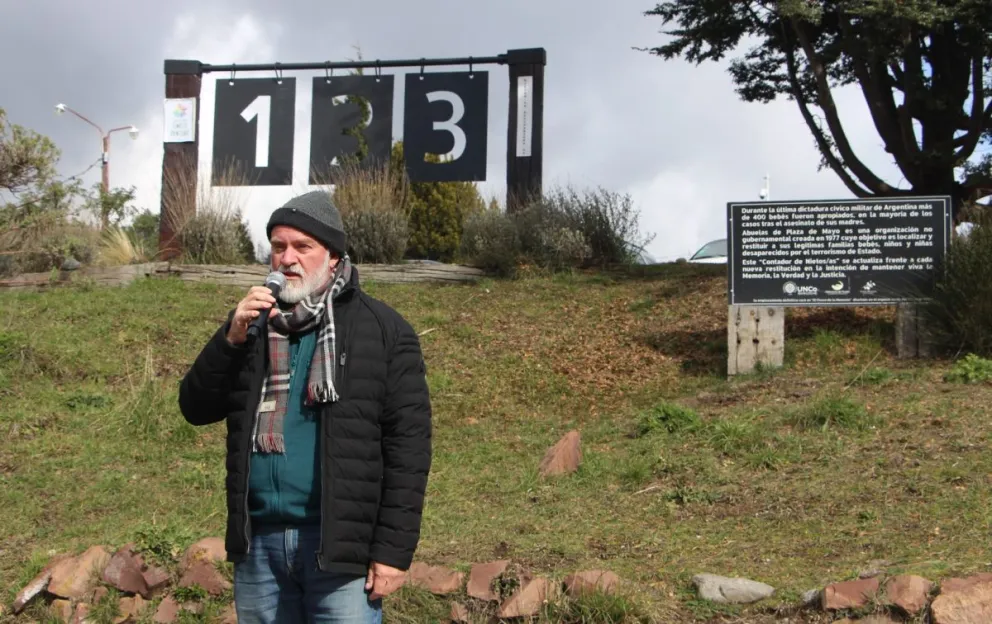 Sergio Maldonado realizará la presentación de su libro en Bariloche. Foto: gentileza,