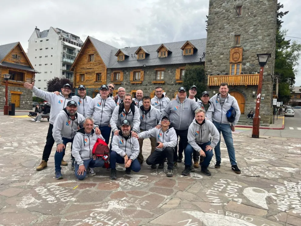 El grupo de egresados 1985 del Instituto Murialdo realizó un viaje a pura nostalgia, risas y emociones compartidas. Foto: Gentileza.