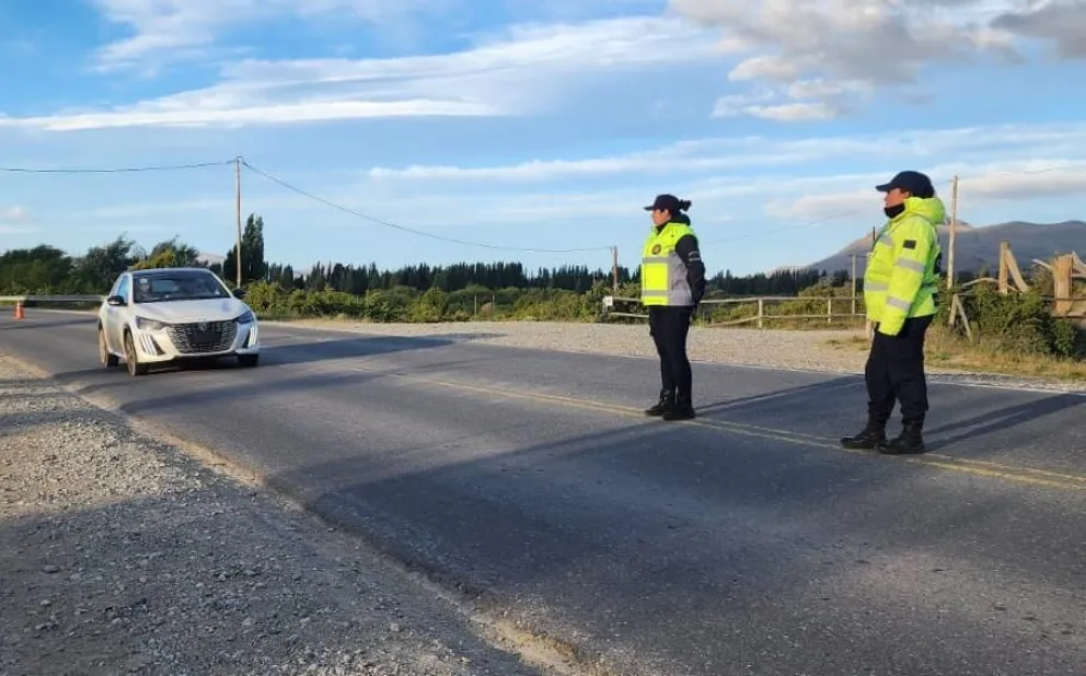 Hubo operativos durante todo el fin de semana. Foto: Policía de Río Negro.