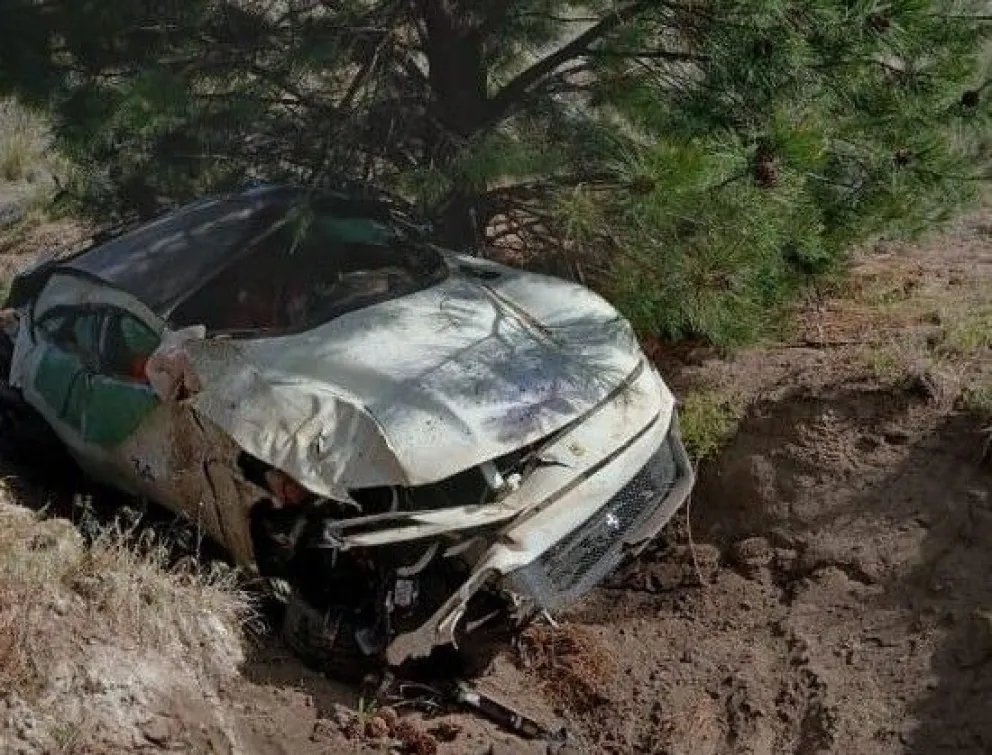 El accidente, según relataron, fue impactante por la velocidad con la que circulaba. Foto Facebook.
