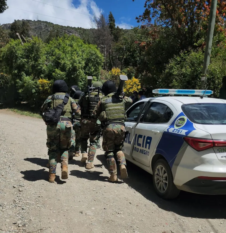 Los allanamientos se realizaron tras la amenaza de bomba en el edificio del Poder Judicial. Foto archivo. 