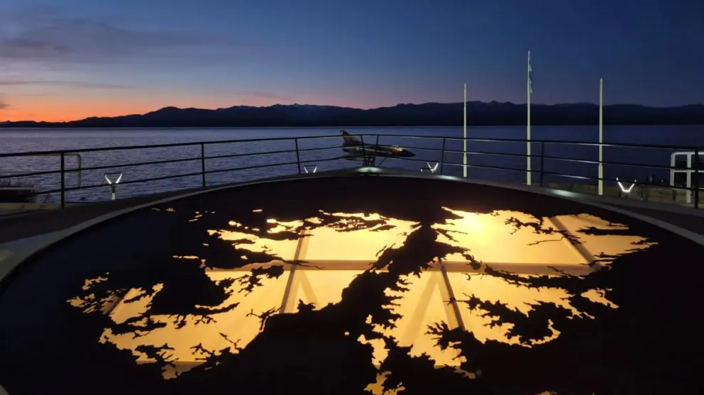 Por primera vez, se abriran las puertas para vivir "La noche de los museos" en el Memorial Malvinas. Foto gentileza