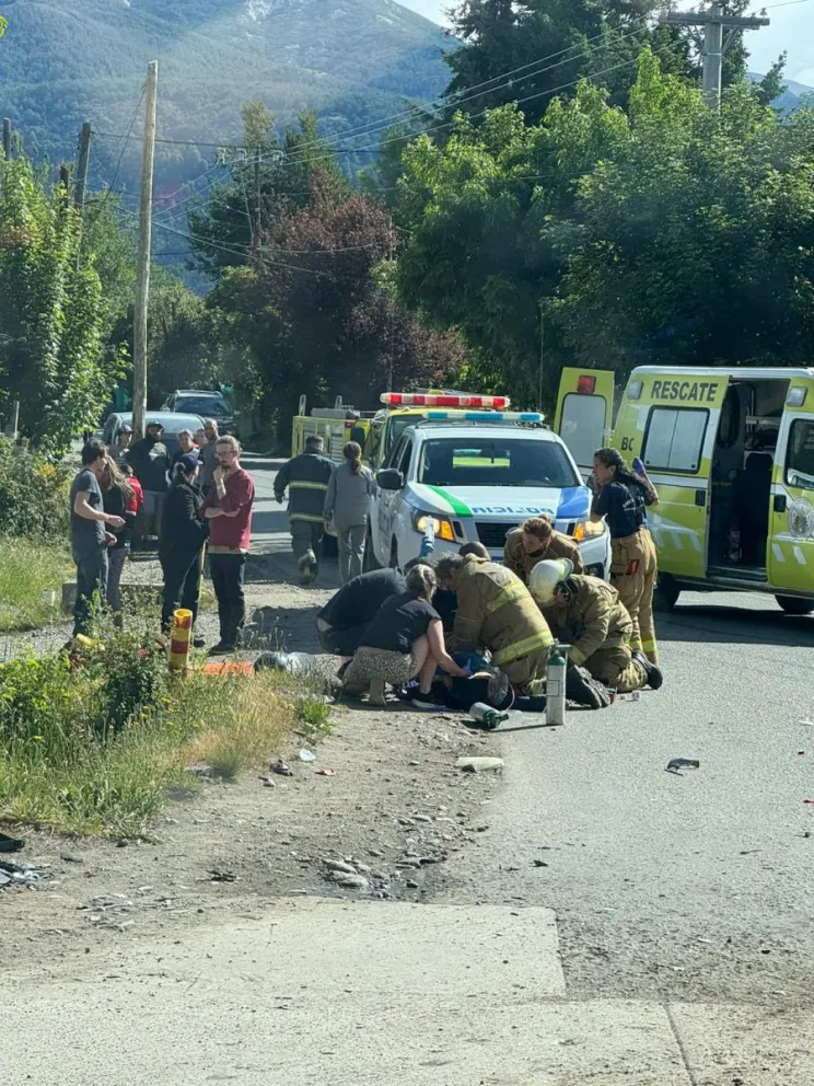 El conductor de la camioneta se habría dado a la fuga. Foto: Gentileza.