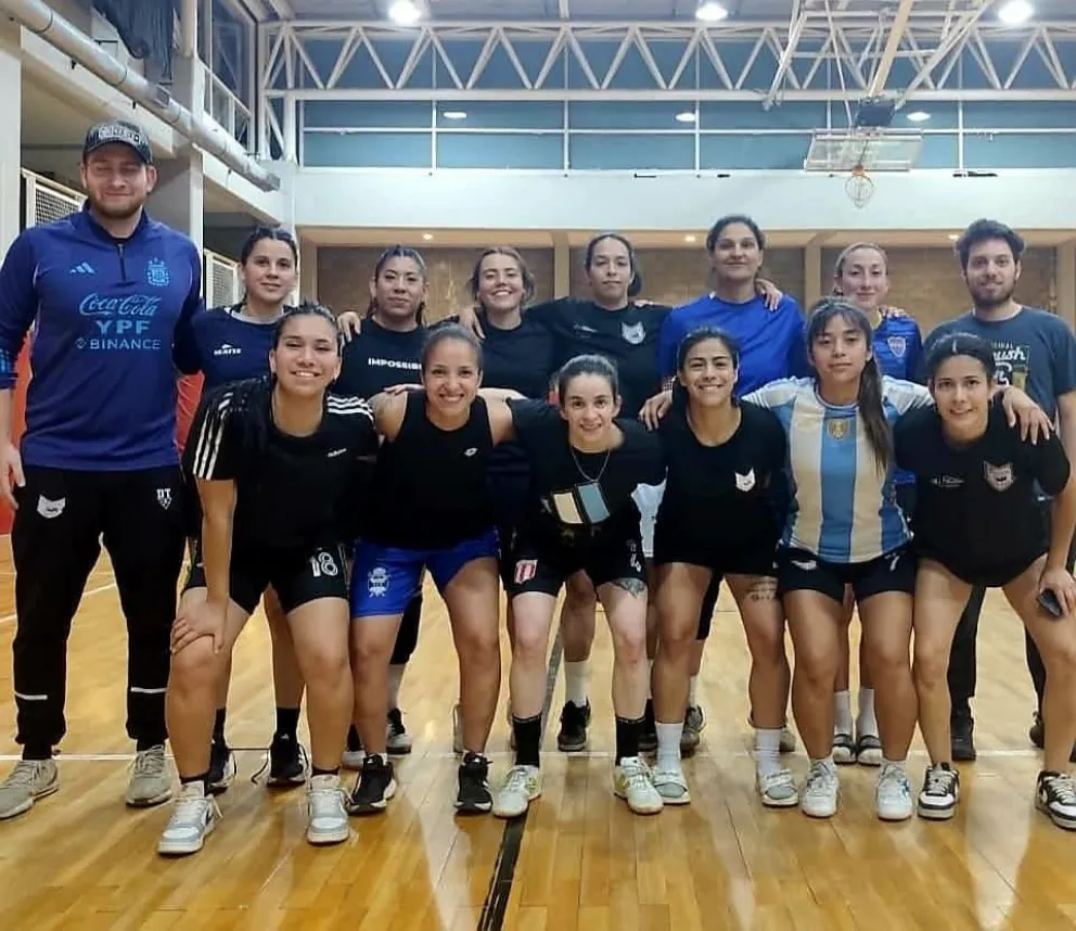 La selección femenina de futsal tiene todo listo para emprender el viaje al torneo Nacional. Foto gentileza