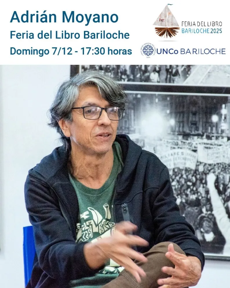 El evento será el próximo domingo 7 de diciembre, a las 17:30 horas en el aula 6 de la Universidad Nacional del Comahue.
