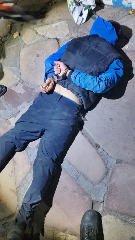 Los detenidos tienen 30 y 33 años. Foto: Policía de Río Negro.