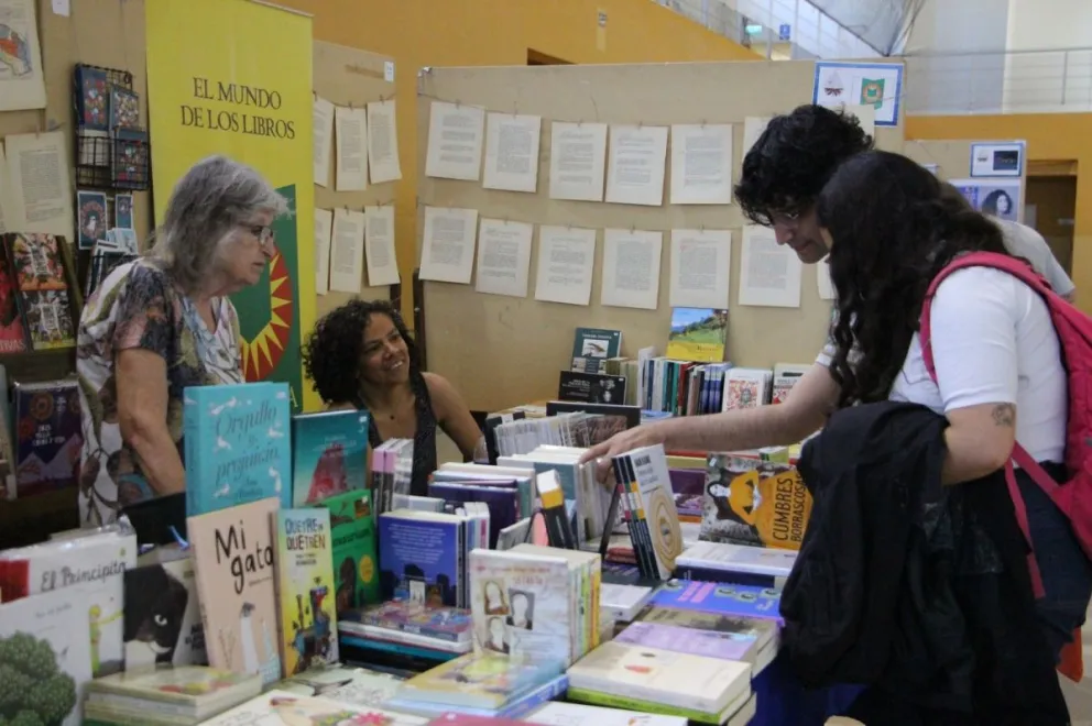 La Feria del Libro fue un éxito total. Fotos gentileza 