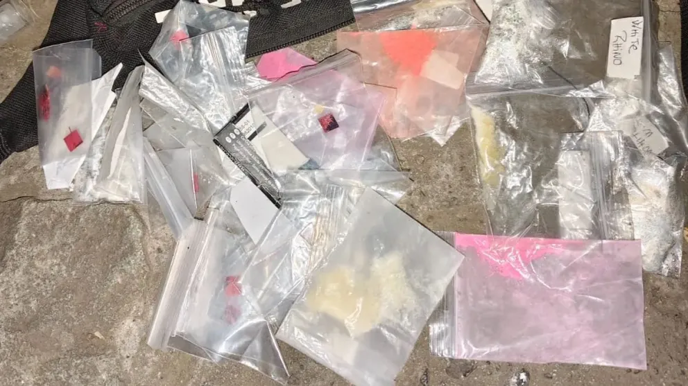 El operativo se realizó en pleno centro de la ciudad. Foto: Gobierno de Río Negro.