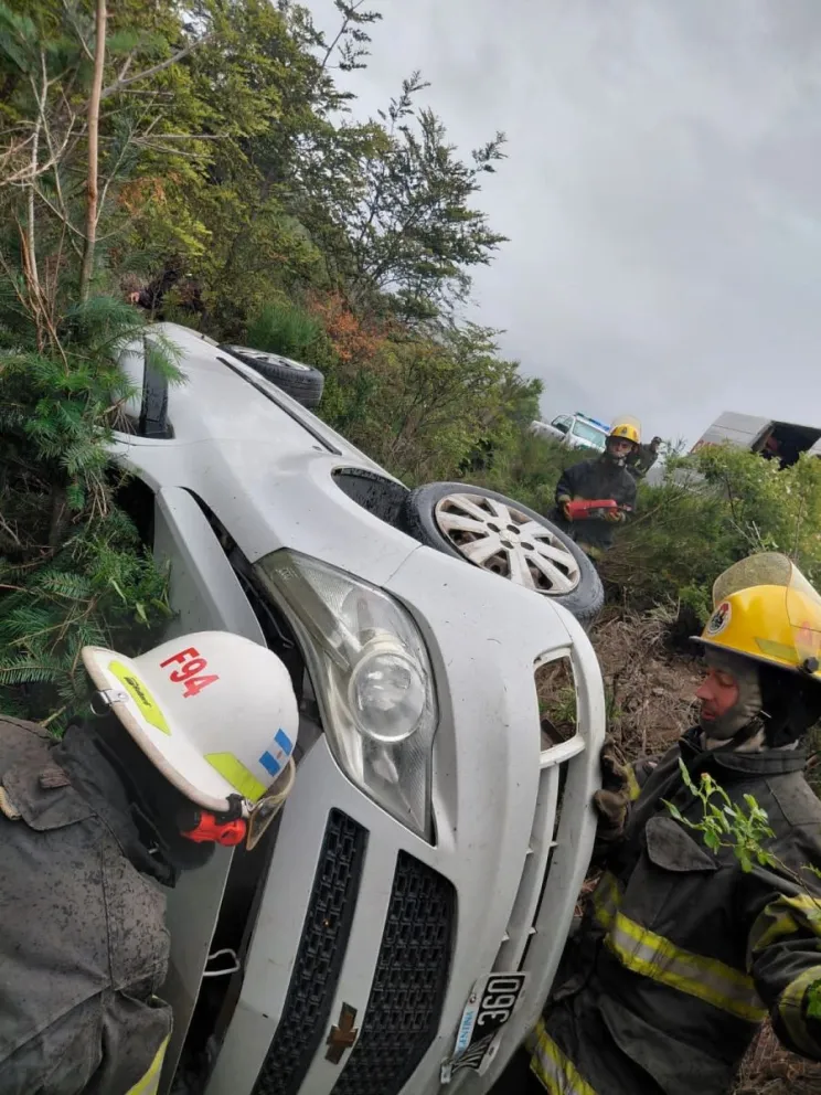 El hecho ocurrió en cercanías del puente de Villegas. Foto: gentileza.