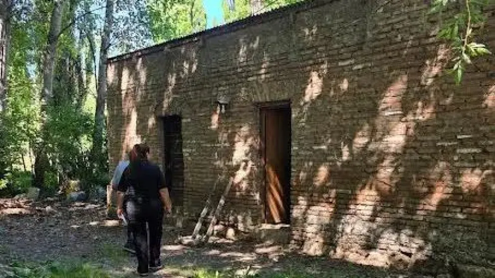 La situación fue detectada en el paraje Corralito. Foto: Gobierno de Río Negro.