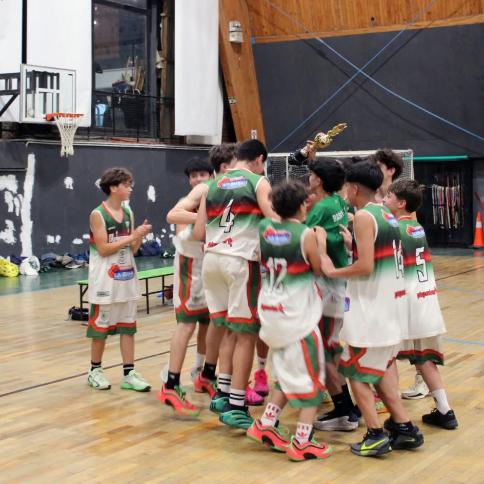 Gran cierre de año para la categoría U13 del básquet de Pehuenes. Fotos gentileza 