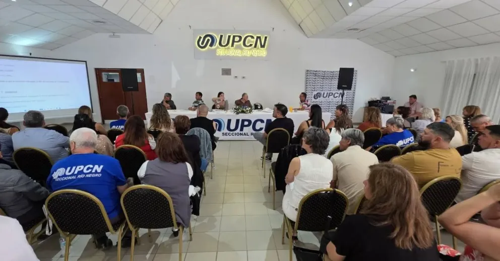La mesa directiva del sindicato se reunió el viernes tras la aprobación del presupuesto. Foto gentileza