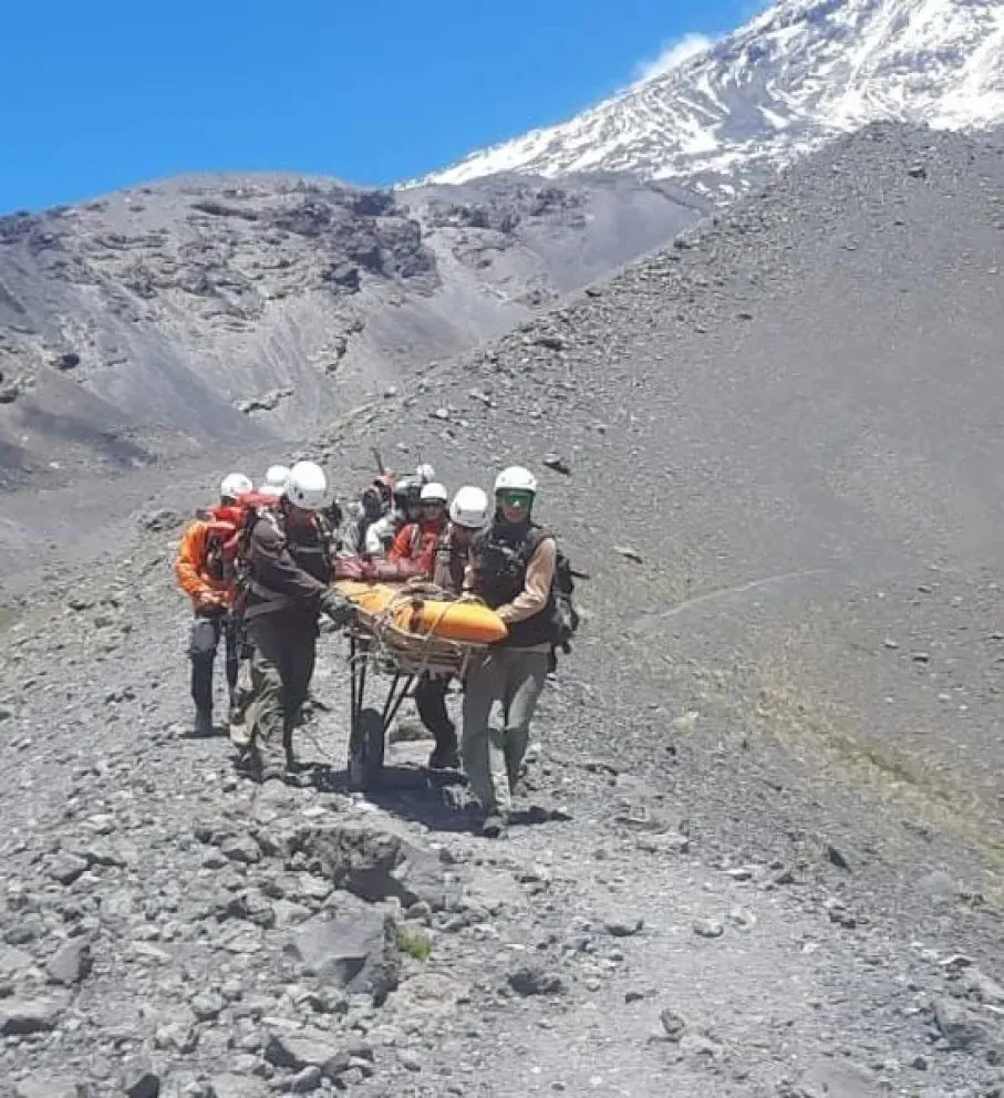 El rescate demandó unas 8 horas de trabajo. Foto: gentileza.