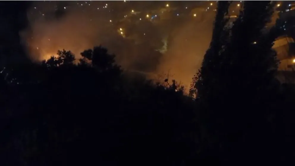 El incendio comenzó pasada la medianoche, poco después del brindis navideño. Foto: gentileza.