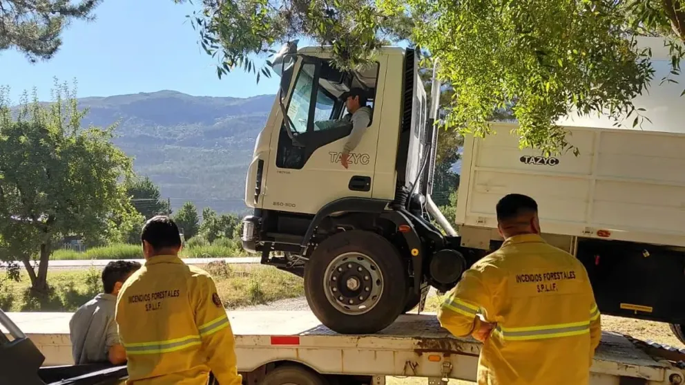 El nuevo equipamiento llega en un momentó clave para los brigadistas. Foto gentileza 