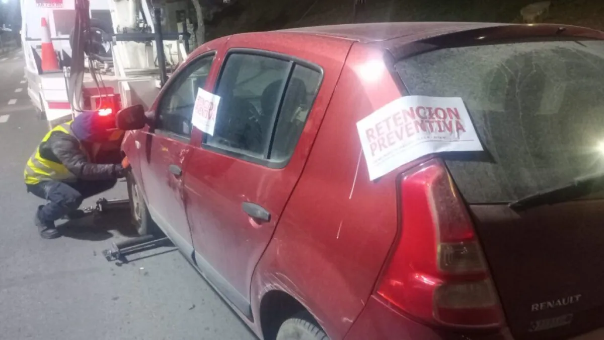 Trece conductores dieron positivo en alcoholemia durante controles del fin de semana en Bariloche