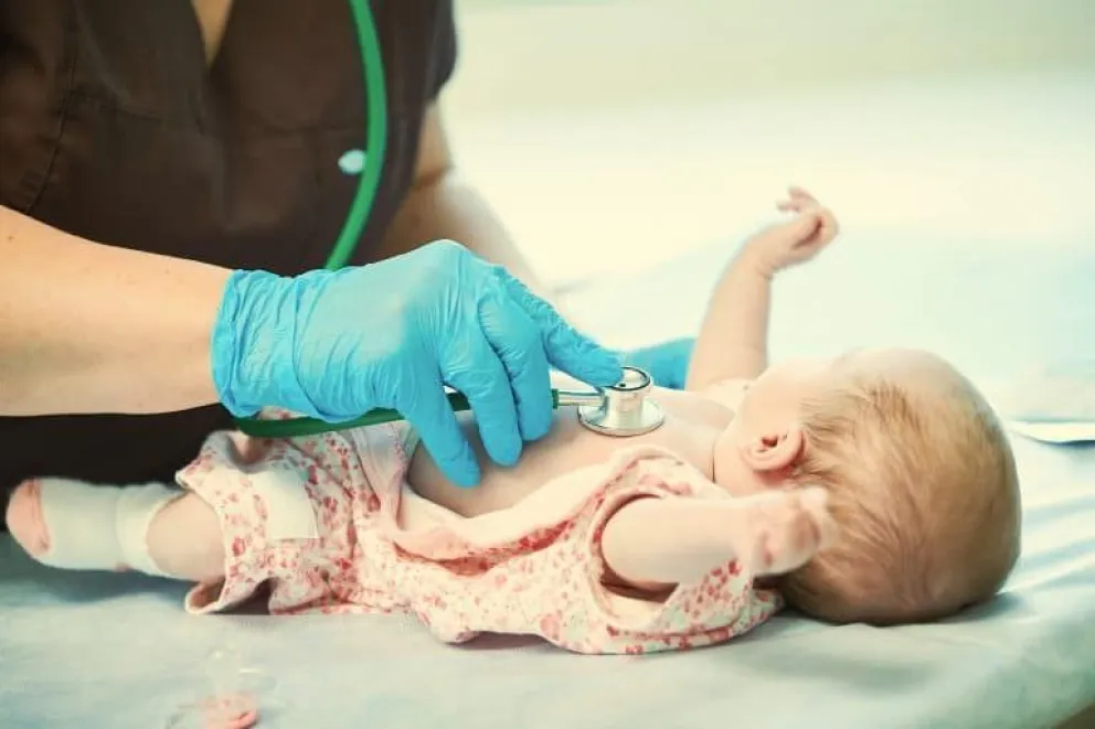 En Argentina, nacen alrededor de 7.000 niños y niñas por año con cardiopatías congénitas. Foto ilustrativa. 