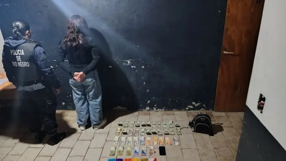 La mujer oriunda de Cordoba quedó aprehendida y a disposición de la Justicia. Foto gentileza 