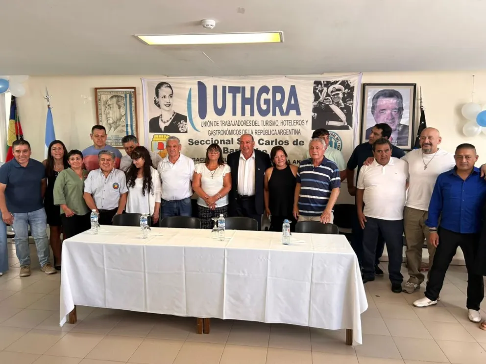 La nueva conducción estrá al frente del sindicato hasta 2029. Foto: Prensa UTHGRA. 
