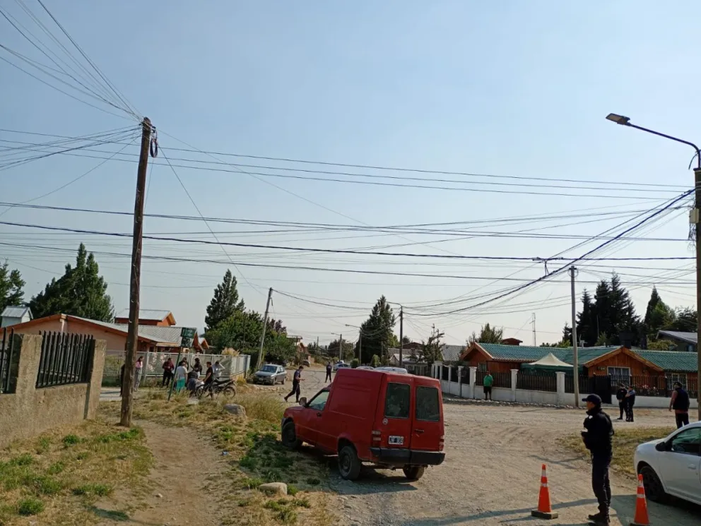 El episodio sucedió alrededor de las 9:30 horas, en una zona de alto tránsito vehicular. Foto: ANB.
