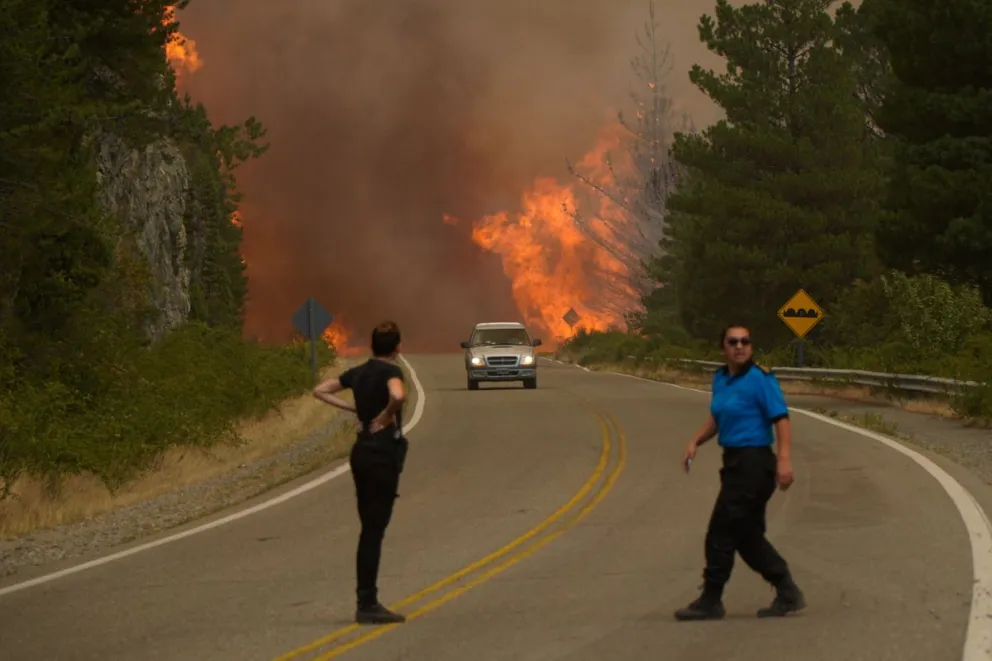 El fuego arrasó miles de hectáreas desde que inició, el pasado lunes 5. Foto: ilustrativa Marcelo Martínez.