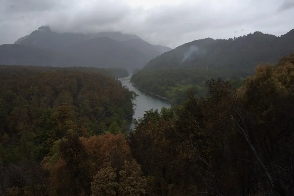 El fuego se encuentra activo desde el 9 de diciembre. Foto: gentileza. 
