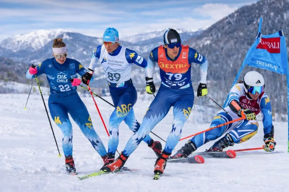 La delegación argentina de esquí viajará la semana que viene a la villa olímpica en Italia. 