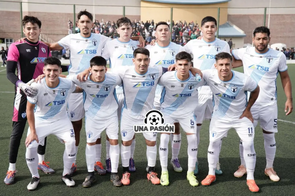 La Amistad en Río Gallegos. Fue empate en la ida de la final patagónica. Foto: gentileza de Una Pasión.