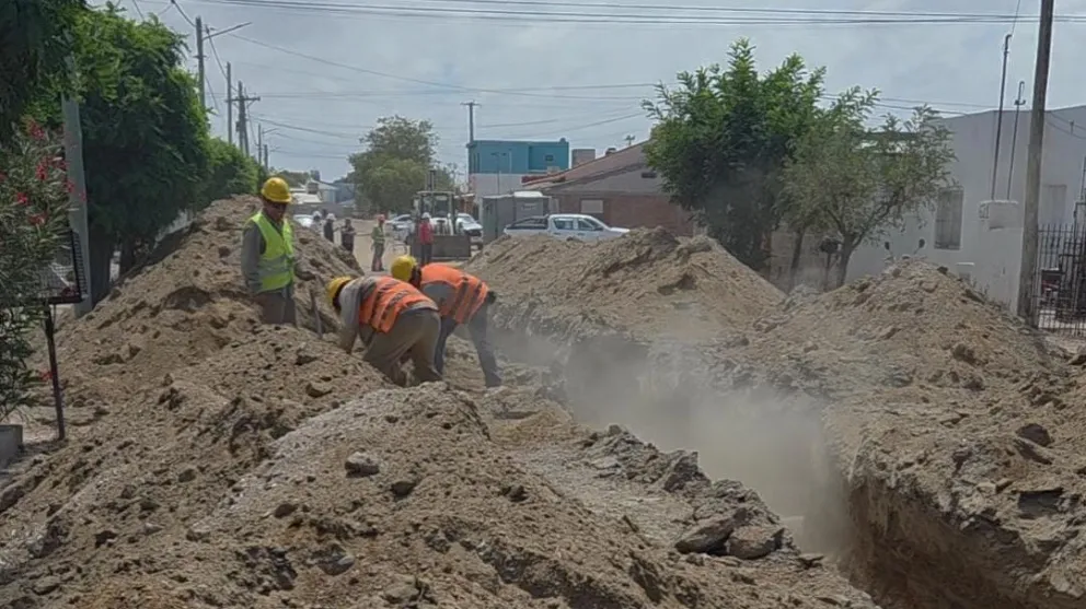 La obra significará un gran avance para San Antonio Oeste. Foto: Gobierno de Río Negro.