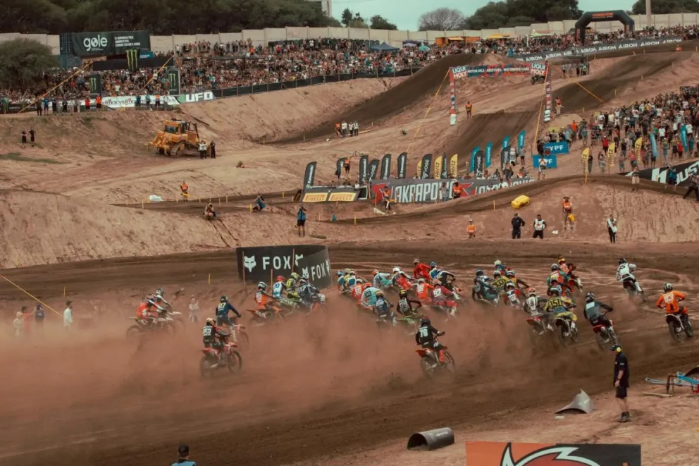 Con el Paddock Show, el público vivirá el Mundial desde muy cerca. Foto: gentileza MXGP Argentina.