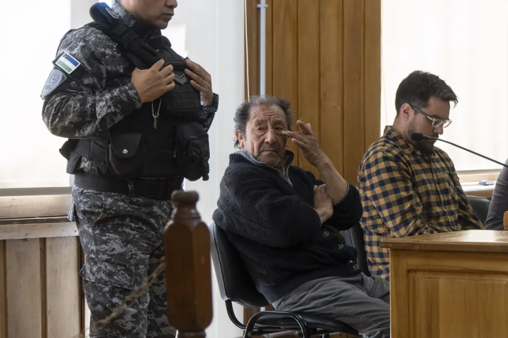 Tehubaldo Domínguez fue condenado a prisión perpetua luego de arribar a un acuerdo entre la defensa y la Fiscalía. Foto: Marcelo Martínez.