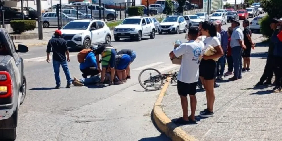 El accidente ocurrió el sábado 24 de enero alrededor de las 13 horas. Foto gentileza. 