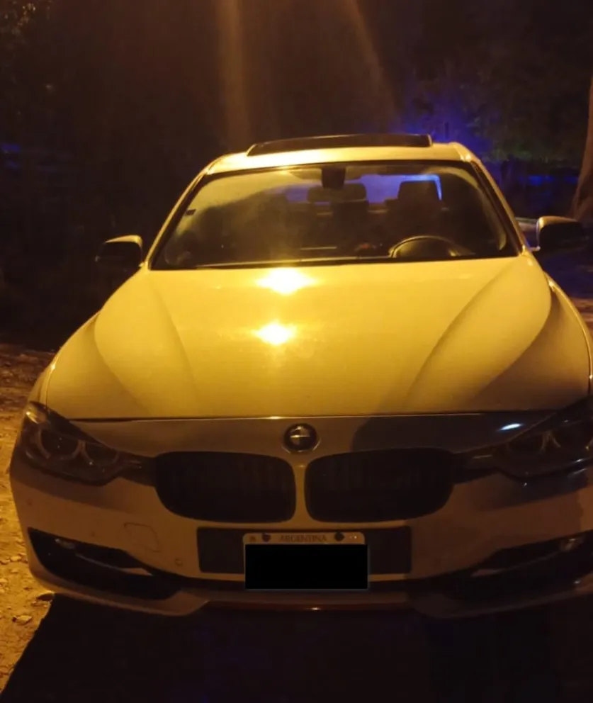 El conductor del rodado terminó detenido. Foto: Policía de Río Negro.