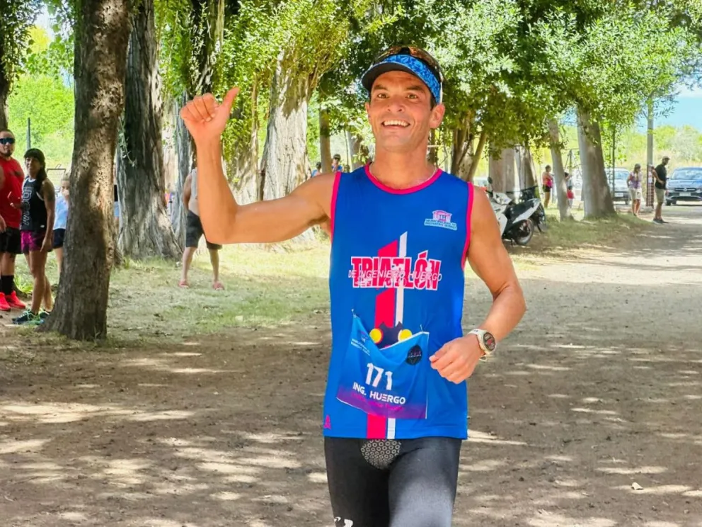 El neuquino Francisco Moisés repitió victoria en Huergo. Fotos: gentileza.