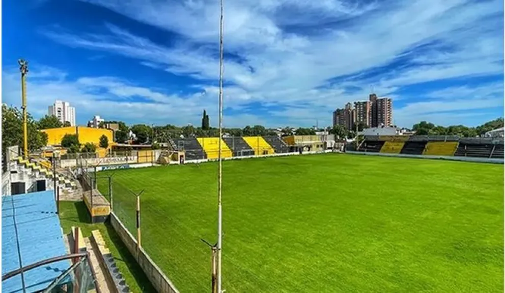 El estadio de Jorge Newbery de San Luis, el escenario elegido. Foto: gentileza.