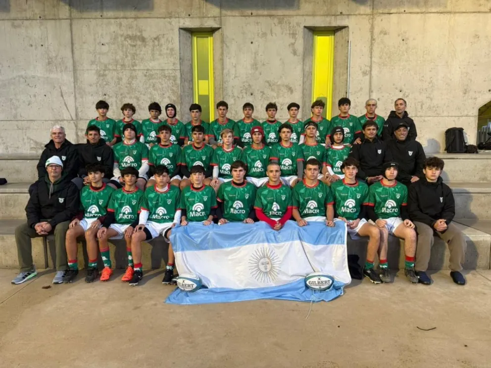 El "Verde" disfrutó al máximo de una gira para recordar toda la vida. Fotos: gentileza.