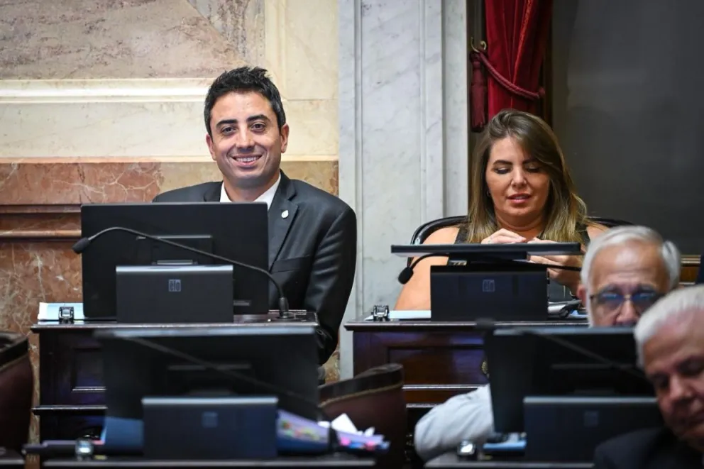 El empresario se incorpora al Senado en representación del oficialismo. Foto: gentileza.