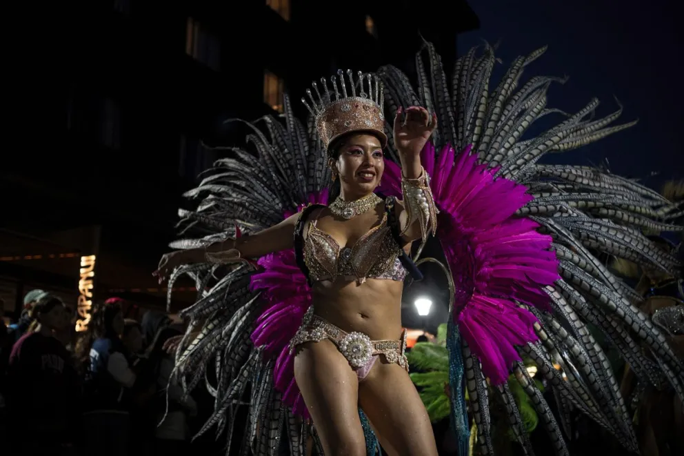 El Carnaval continuará con un amplio cronograma hasta el martes. Fotos: Marcelo Martínez.