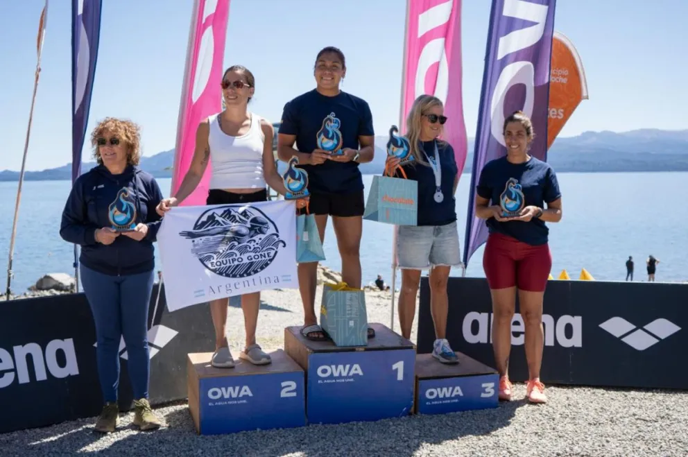 Mayte volvió a demostrar su gran nivel en una exigente prueba. Foto gentileza 