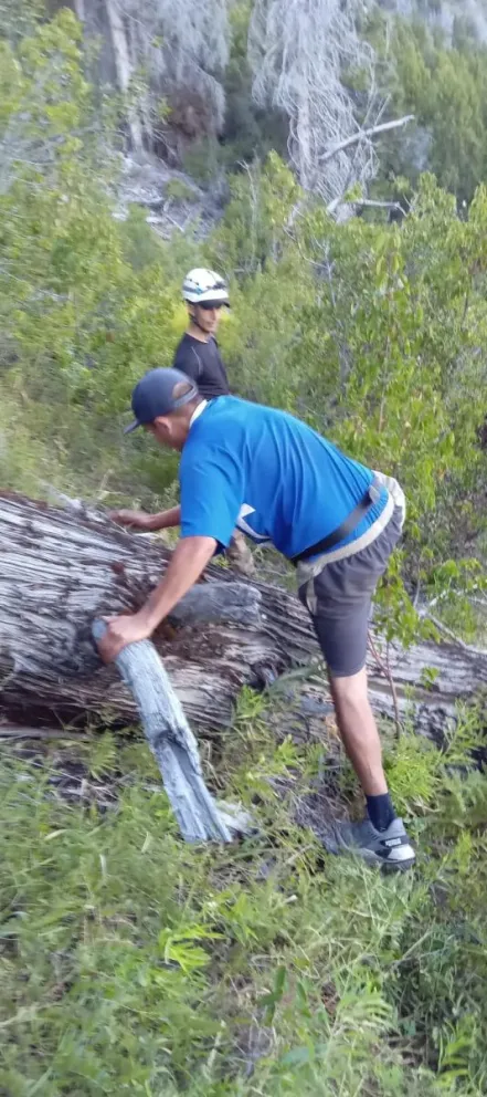 El vecino fue encontrado en buen estado de salud. Foto: gentileza.