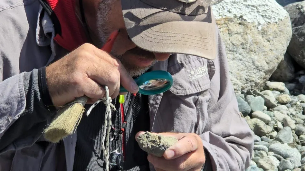 El hallazgo se produjo en la zona de Las Chacras. Foto gentileza 